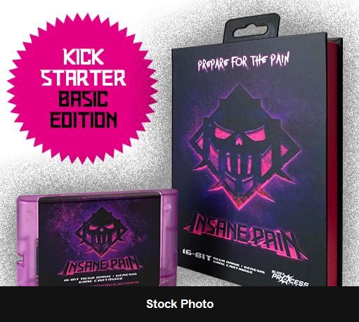 Insane Pain [Basic Kickstarter Edition] - Sega Genesis