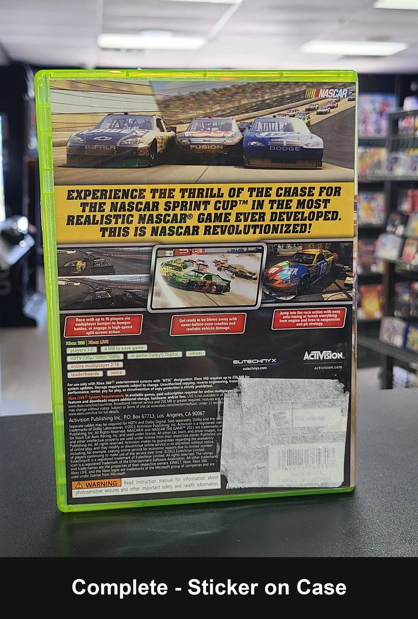NASCAR The Game 2011 - Xbox 360