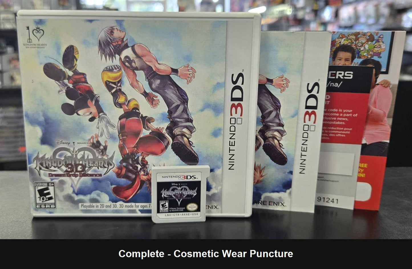 Kingdom Hearts 3D Dream Drop Distance - Nintendo 3DS