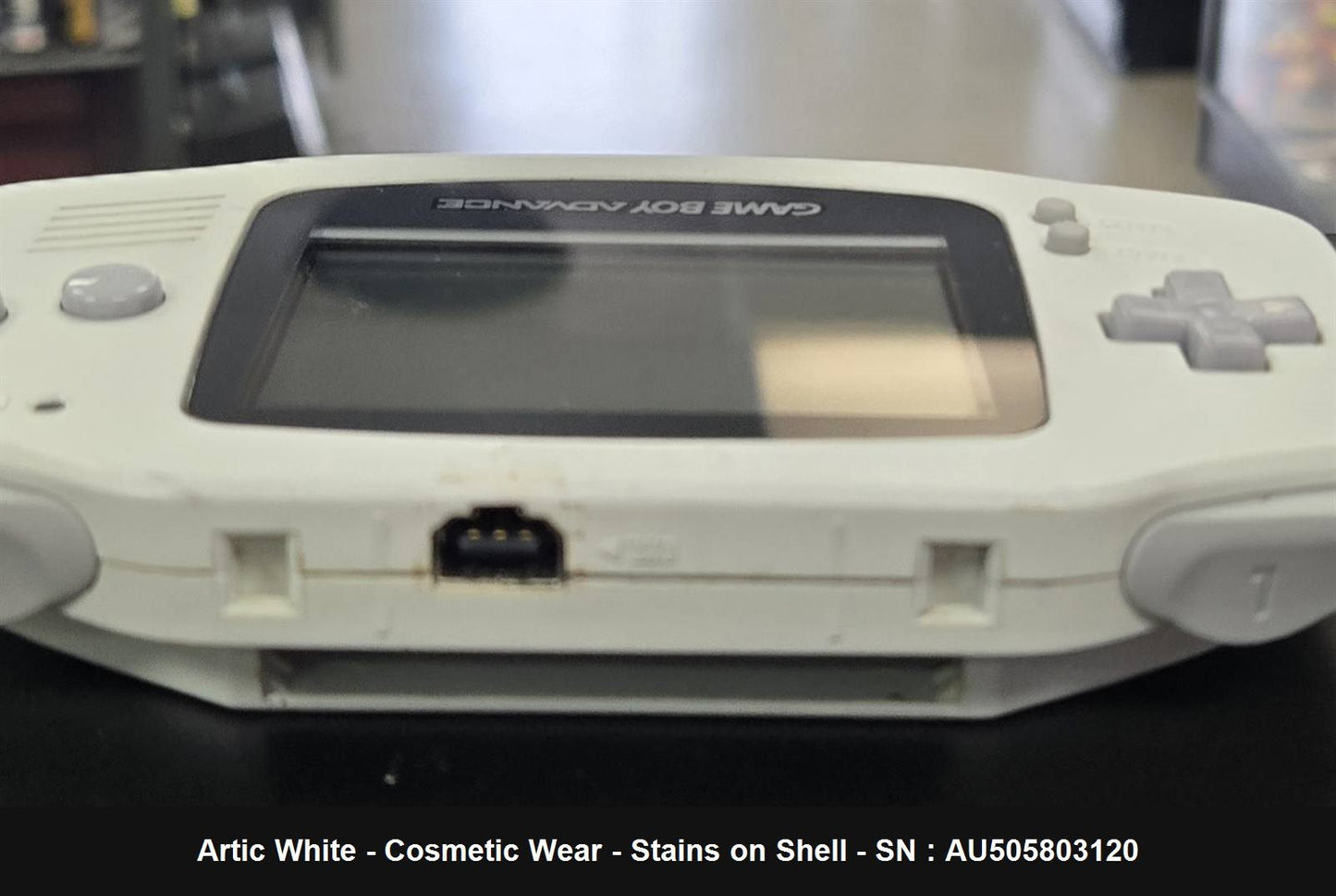 White Game Boy Advance System - Console