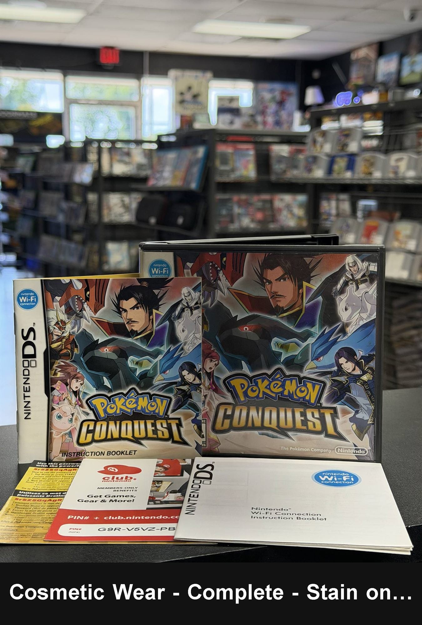 Pokemon Conquest - Nintendo DS