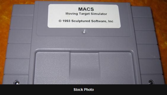 M.A.C.S. Moving Target Simulator - Super Nintendo