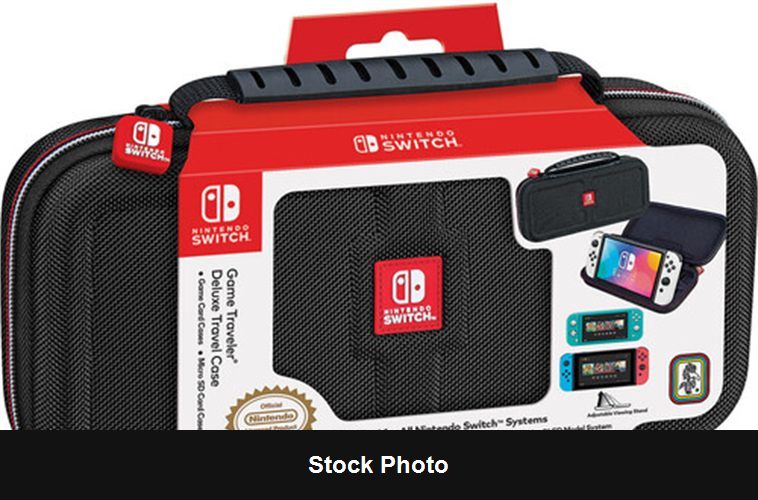 Game Traveler Deluxe Case for Nintendo Switch: Black - Nintendo Accessories
