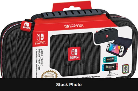 Game Traveler Deluxe Case for Nintendo Switch: Black - Nintendo Accessories