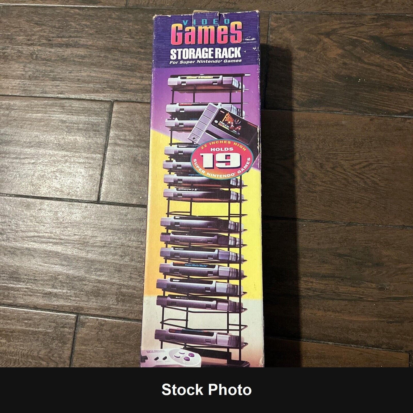 Atlantic Video Games Storage Rack (Super Nintendo) - Nintendo Accessories
