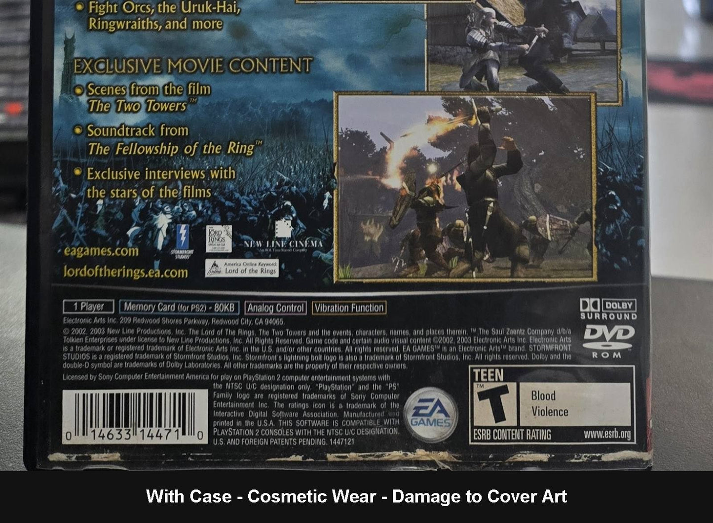 Lord of the Rings Two Towers [Greatest Hits] - PlayStation 2