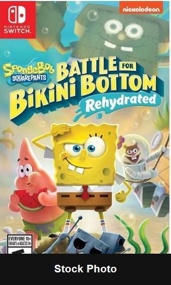 SpongeBob SquarePants Battle for Bikini Bottom Rehydrated - Nintendo Switch