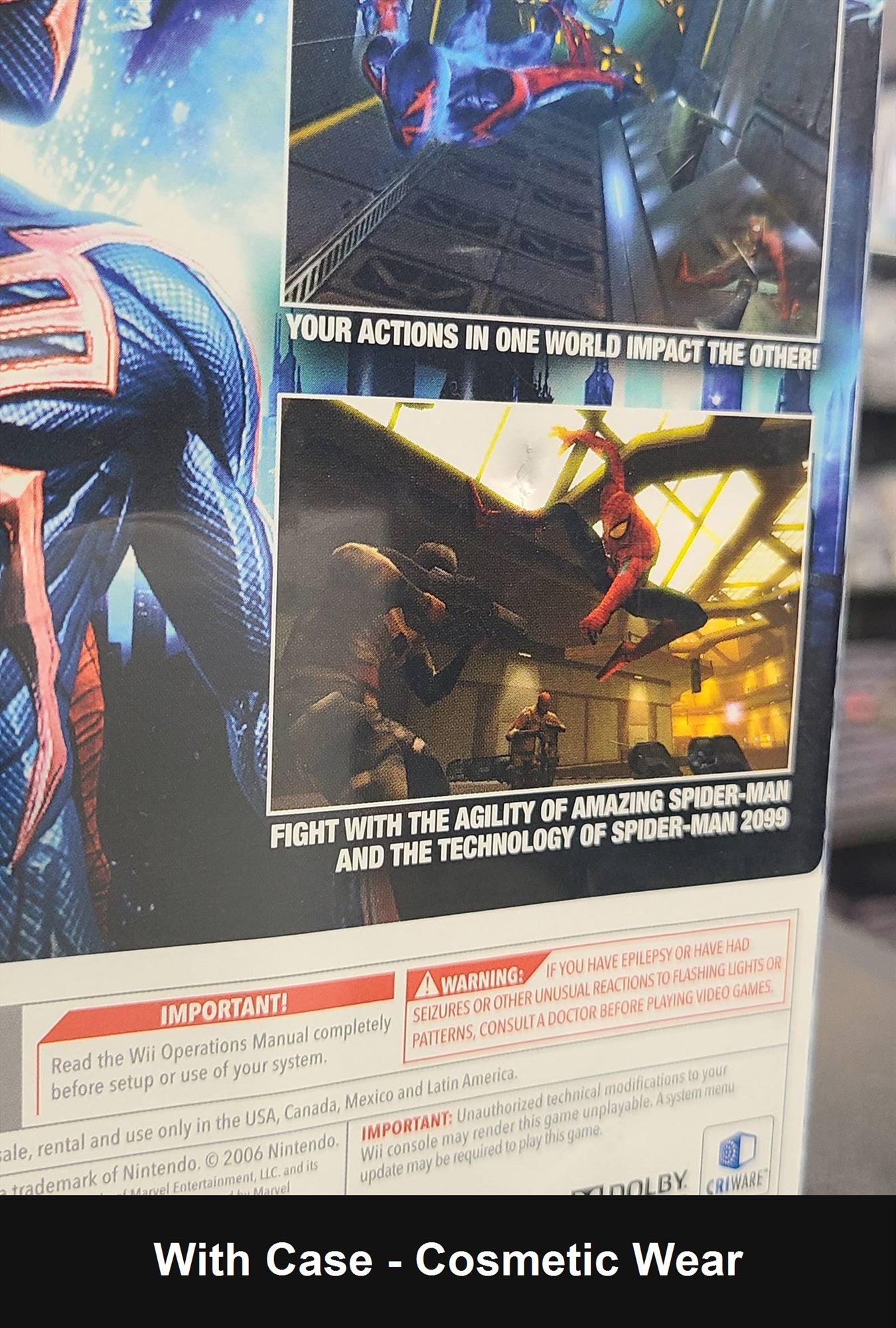 Spiderman: Edge of Time - Wii