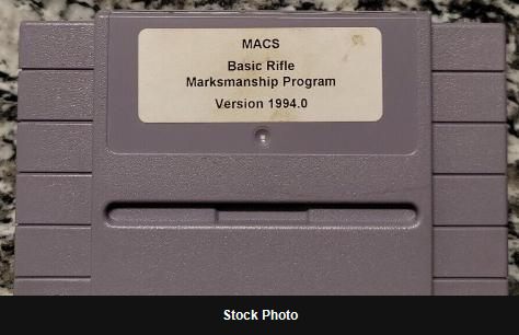 M.A.C.S. Basic Rifle Marksmanship Program - Super Nintendo