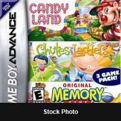 Candy Land/Chutes and Ladders/Memory - Game Boy Advance