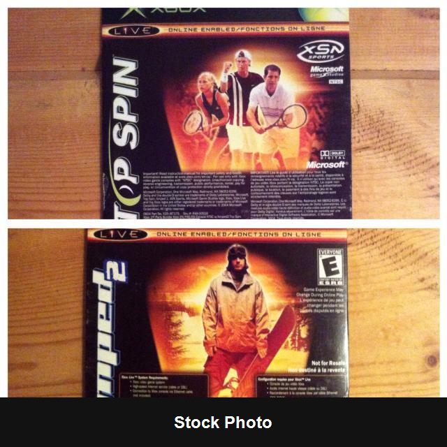 Amped 2 & Top Spin 2 Dual Pack [Not For Resale] - Xbox