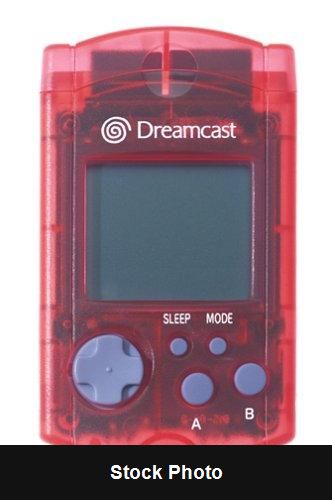 Red Dreamcast VMU (Sega Dreamcast) - Sega Accessories