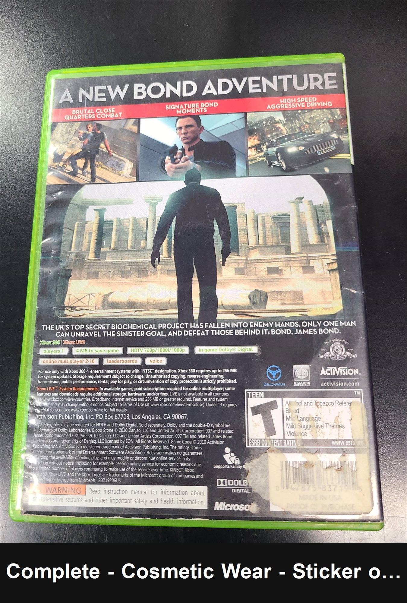 007 Blood Stone - Xbox 360