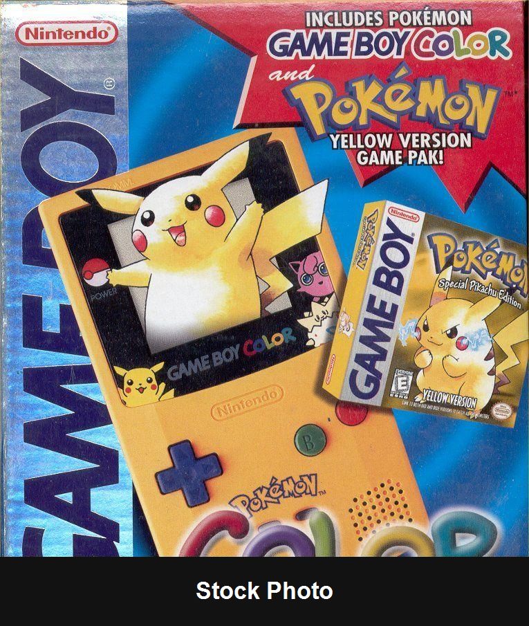 Pokemon Special Edition Game Boy Color System - Console