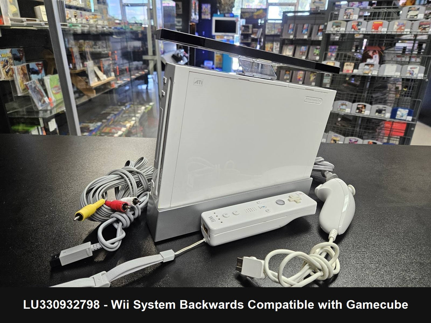White Nintendo Wii System - Console