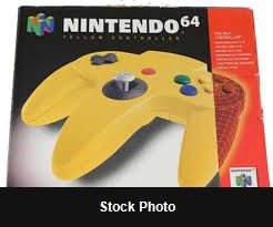 Yellow Controller (Nintendo 64) - Nintendo Accessories