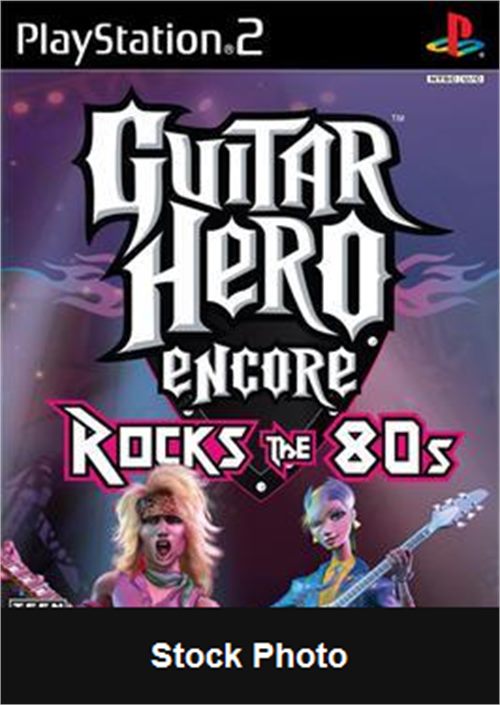 Guitar Hero Encore Rocks the 80's - Playstation 2