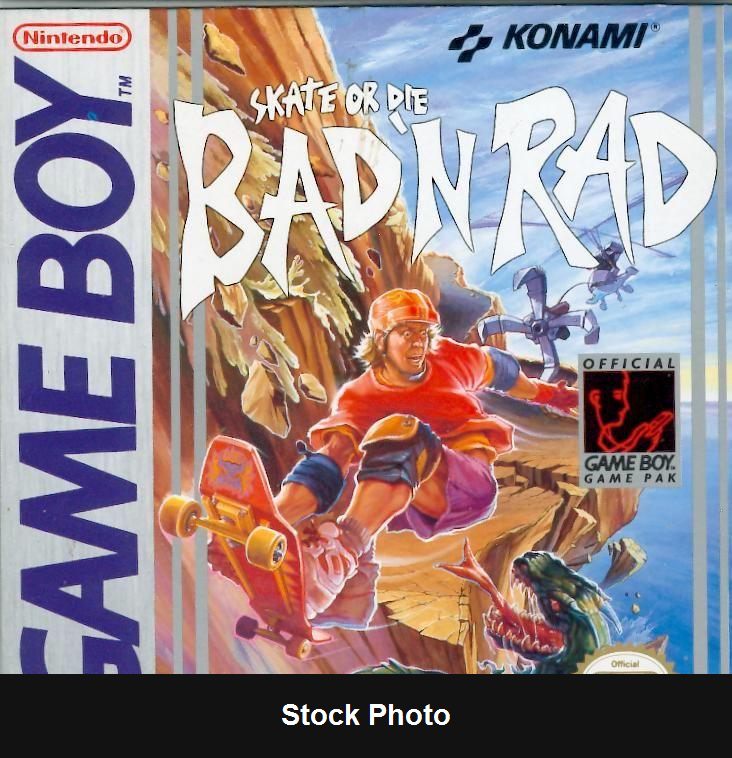 Skate or Die Bad n Rad - Game Boy