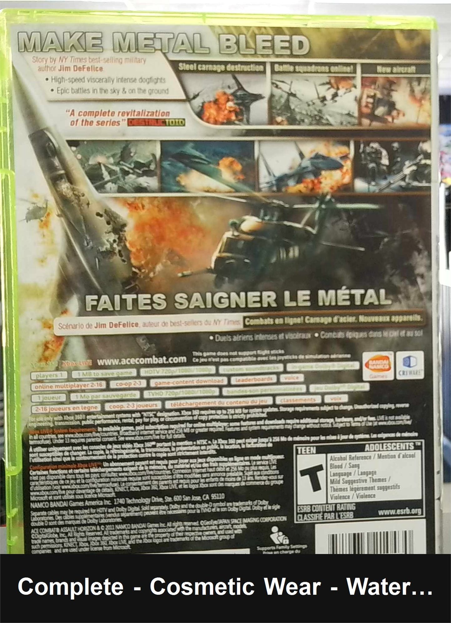 Ace Combat Assault Horizon - Xbox 360