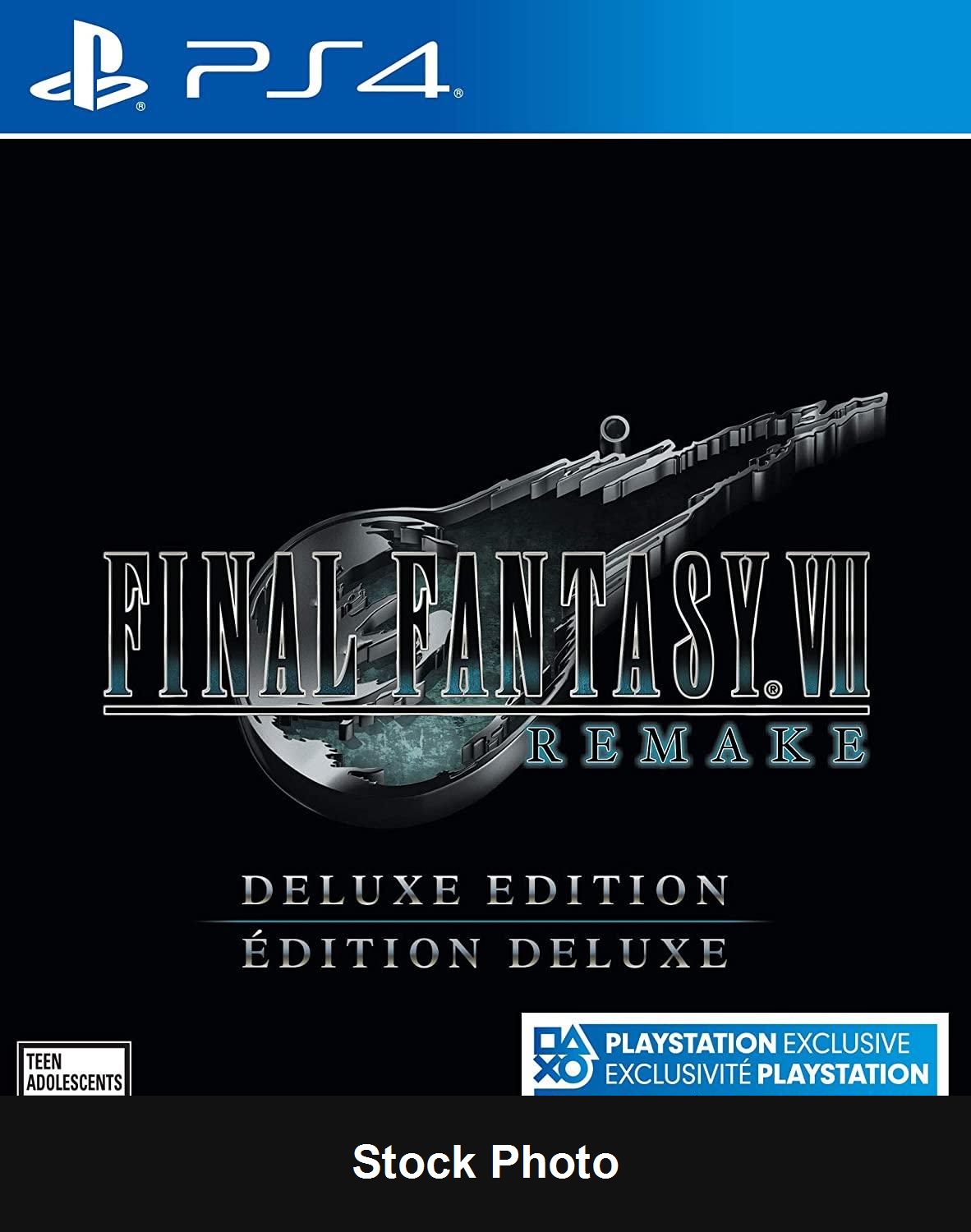 Final Fantasy VII Remake [Deluxe Edition] - PlayStation 4