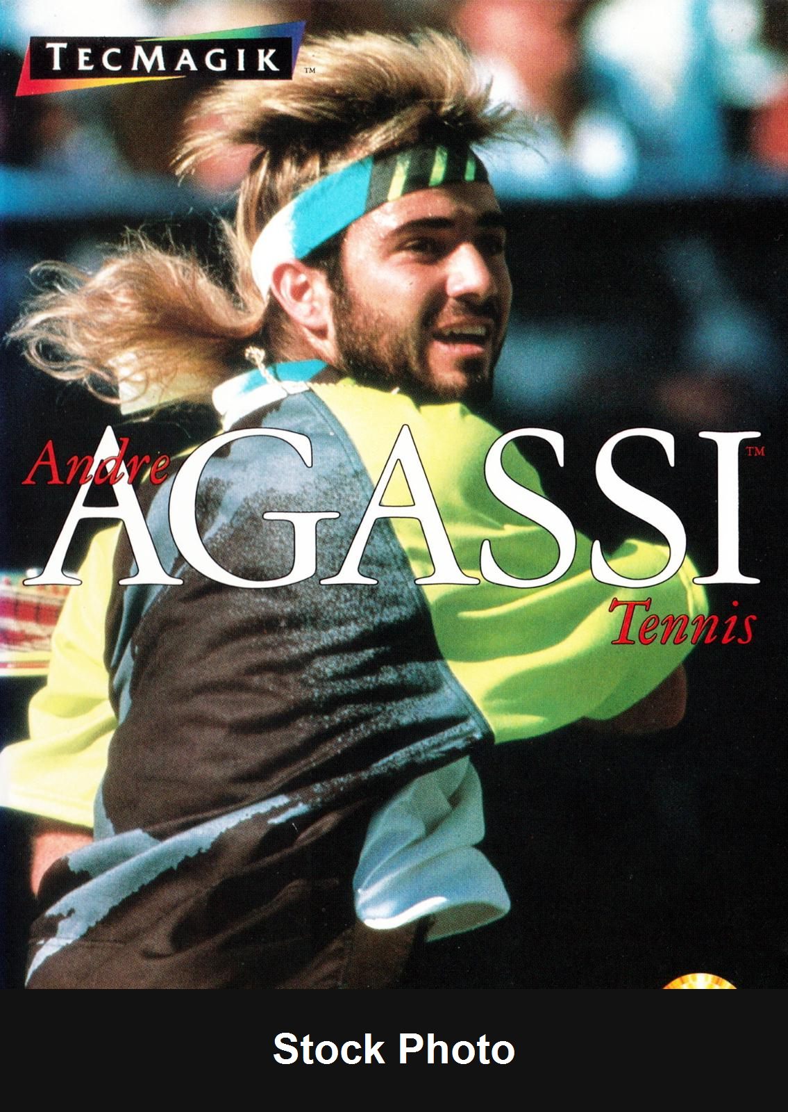 Andre Agassi Tennis - Sega Genesis
