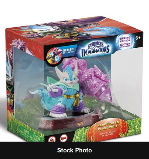 Hard-Boiled Flare Wolf - Skylanders