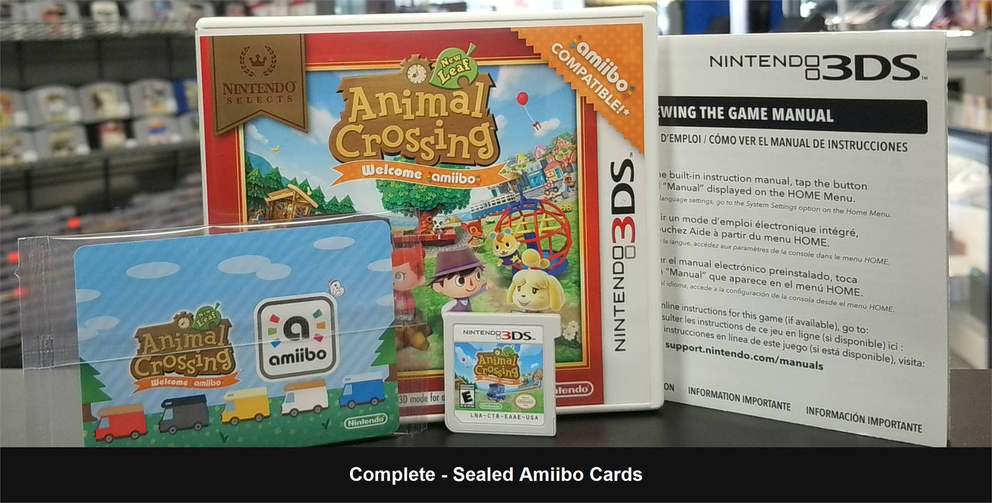 Animal Crossing: New Leaf Welcome Amiibo [Nintendo Selects] - Nintendo 3DS