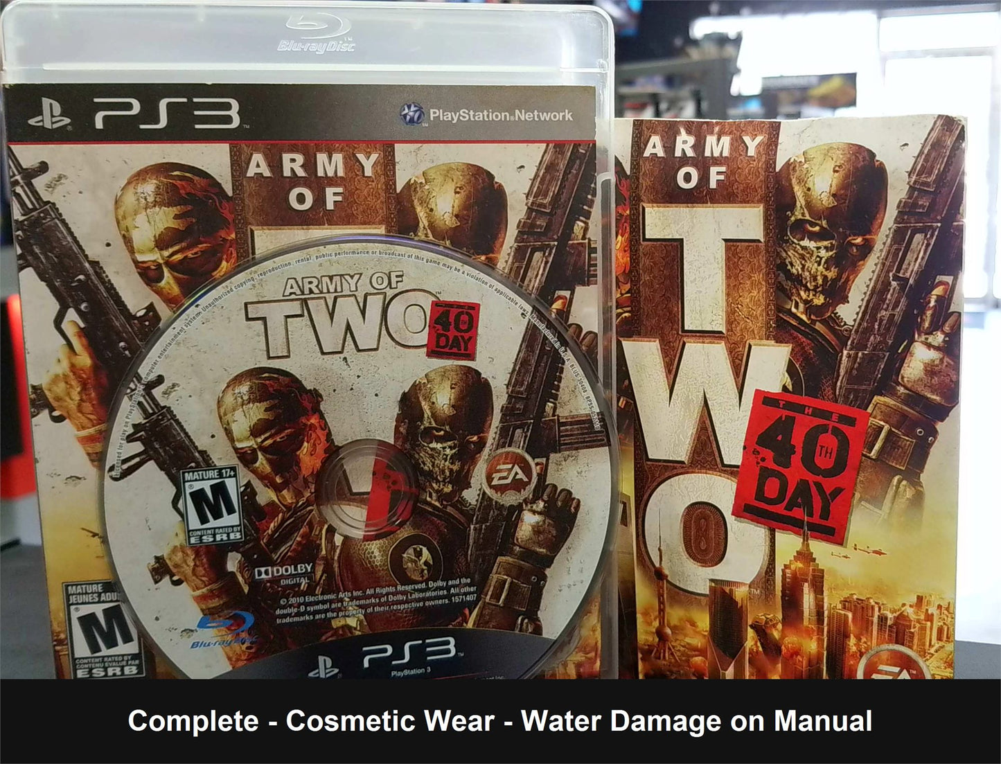 Army of Two: The 40th Day - Playstation 3