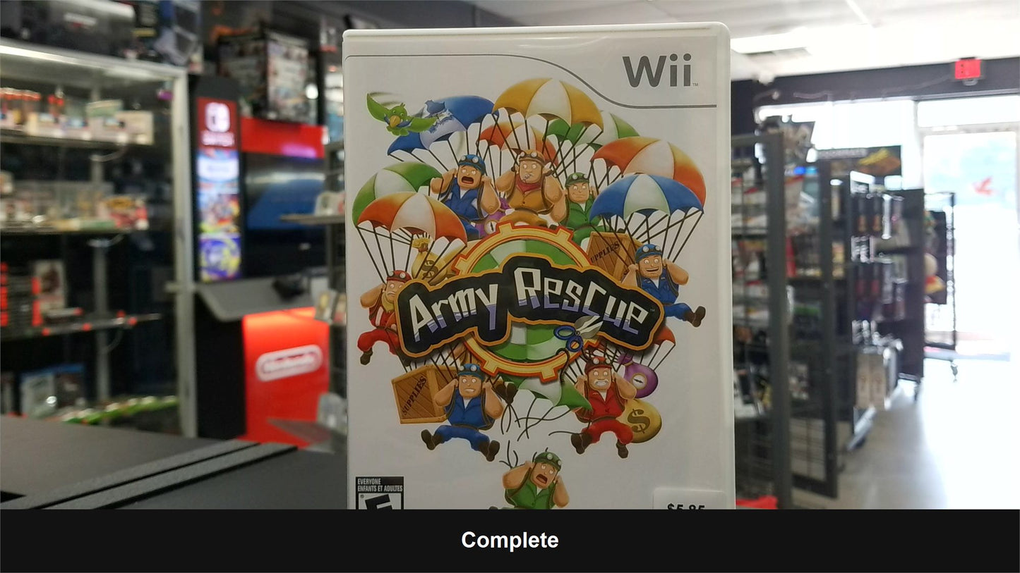 Army Rescue - Wii