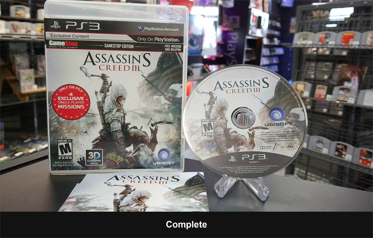 Assassin’s Creed III [Gamestop Edition] - PlayStation 3