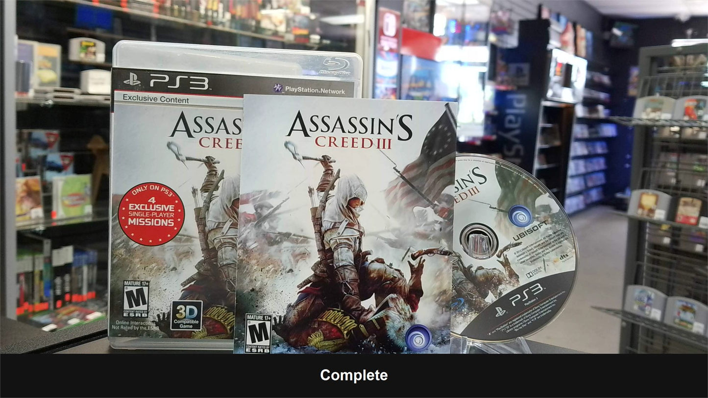 Assassin's Creed III - PlayStation 3