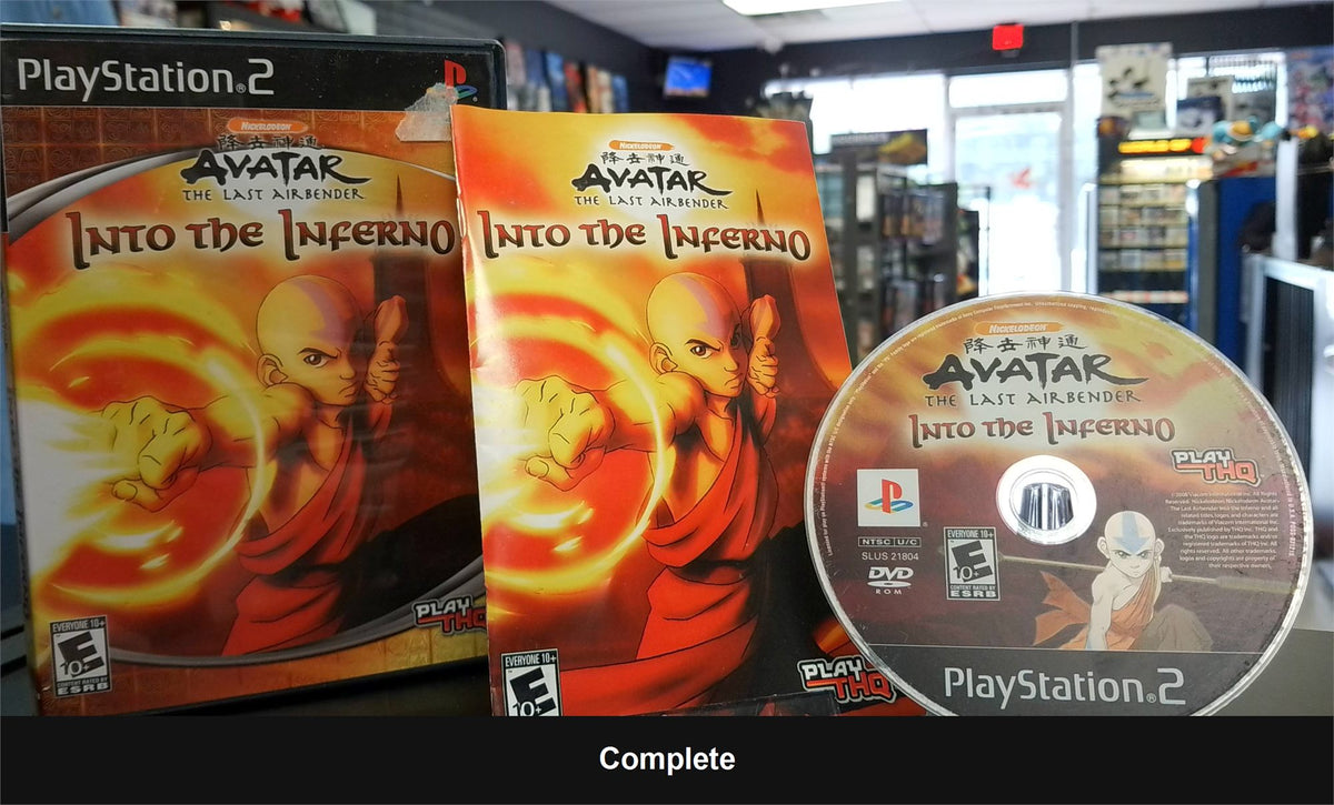 Avatar the Last Airbender Into the Inferno - PlayStation 2