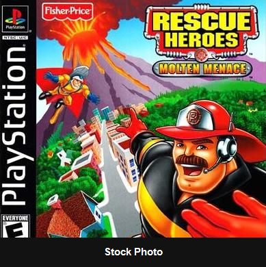 Rescue Heroes Molten Menace - PlayStation