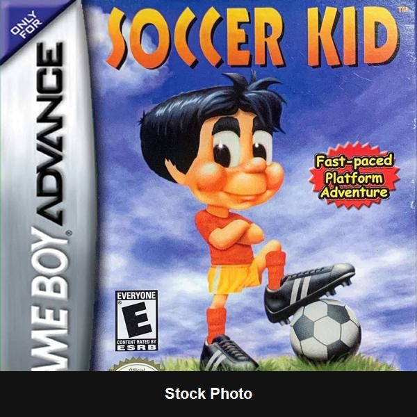 Soccer Kid - Game Boy Advance