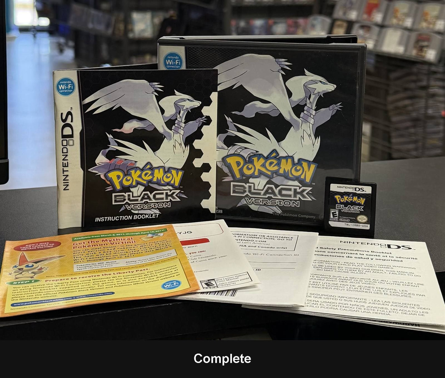Pokemon Black - Nintendo DS