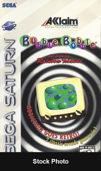 Bubble Bobble Featuring Rainbow Islands - Sega Saturn