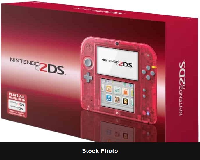 Nintendo 2DS Crystal Red - Console