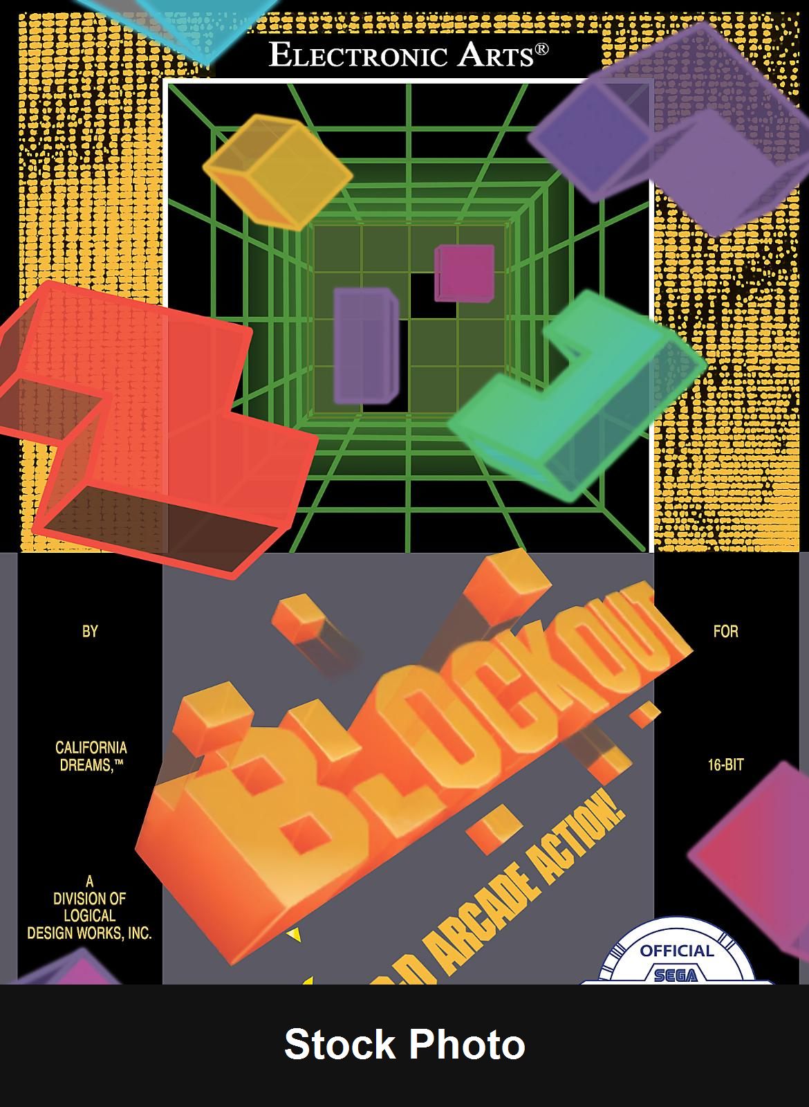 Blockout - Sega Genesis