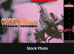 Choplifter 3 - Super Nintendo