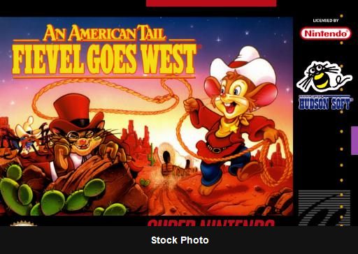 An American Tail Fievel Goes West - Super Nintendo