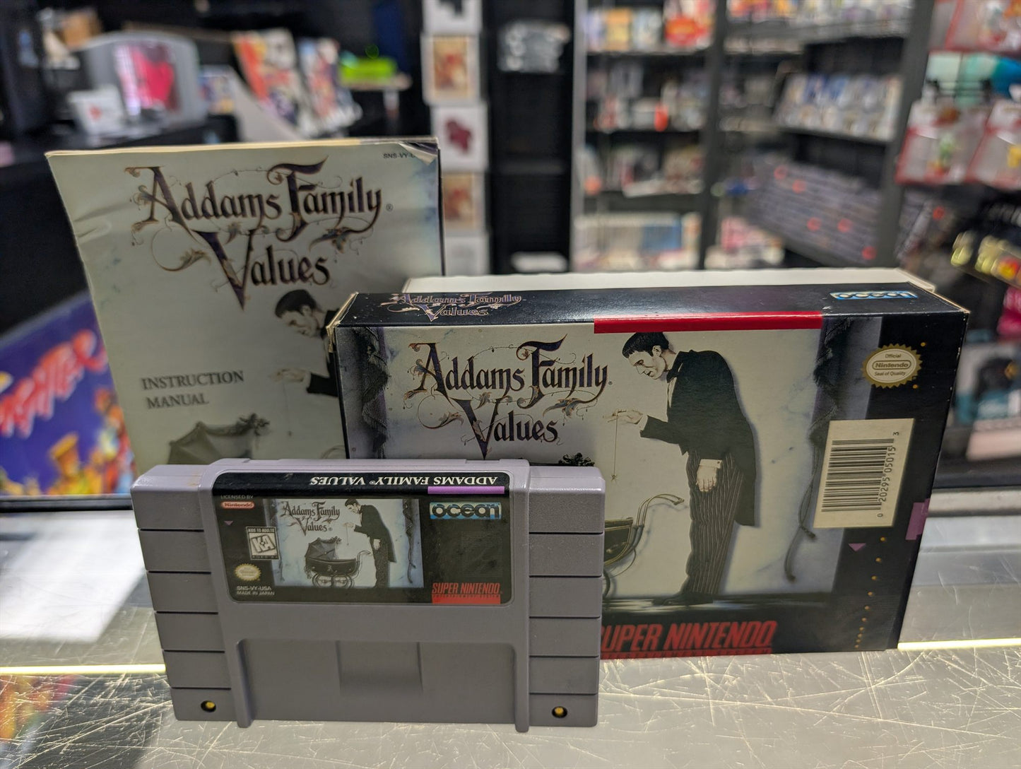 Addams Family Values - Super Nintendo
