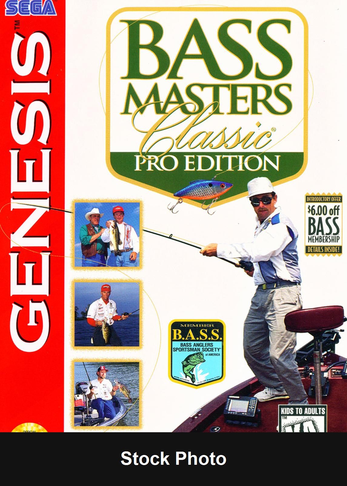 Bass Masters Classic Pro Edition - Sega Genesis