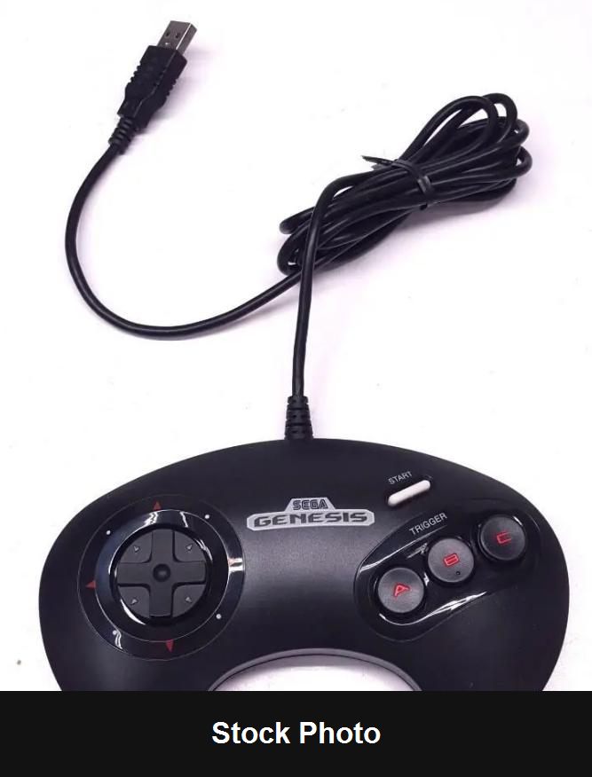 Genesis Mini Controller (Sega Genesis) - Nintendo Accessories