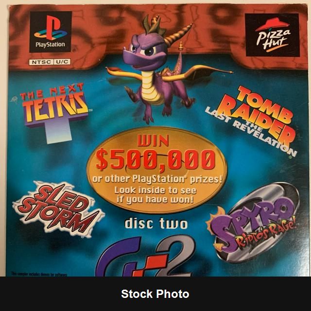 Pizza Hut Demo Disc 2 - PlayStation