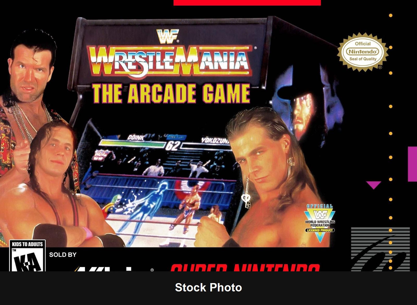 WWF Wrestlemania Arcade Game - Super Nintendo