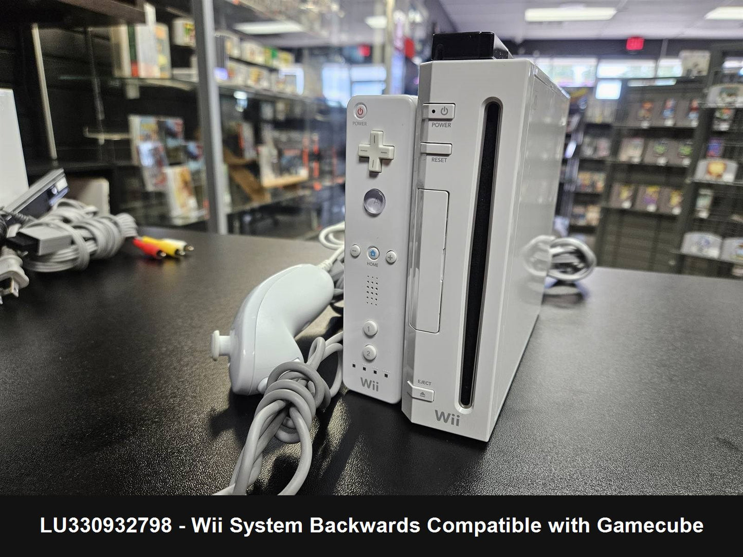 White Nintendo Wii System - Console