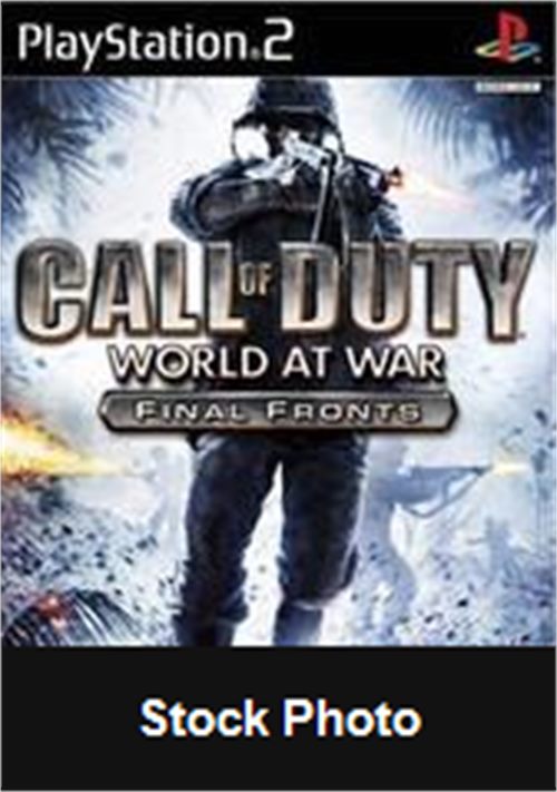 Call of Duty World at War Final Fronts - Playstation 2