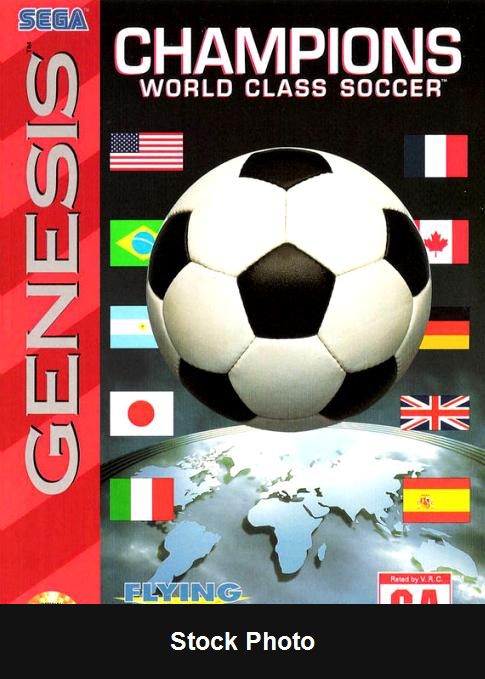 Champions World Class Soccer - Sega Genesis
