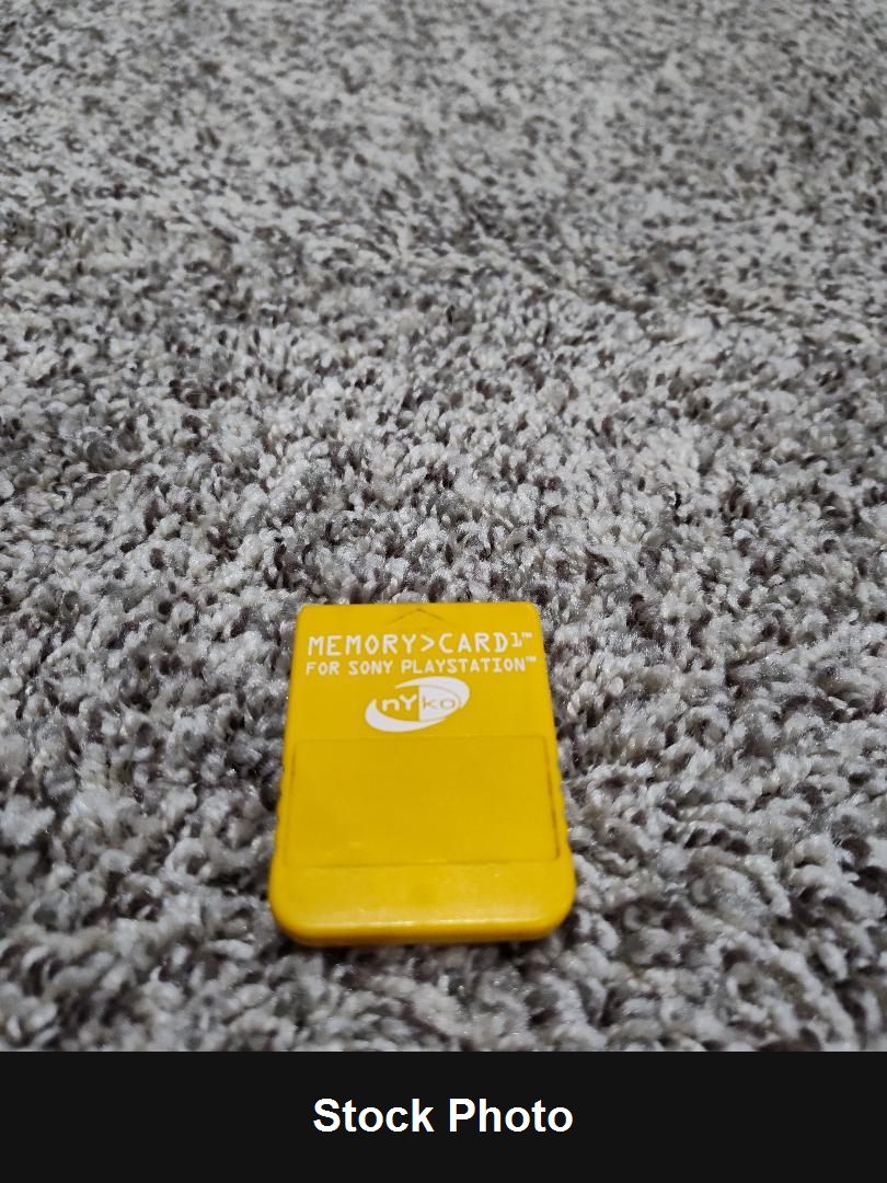 Nyko Memory Card 1 (PlayStation) - PlayStation Accessories