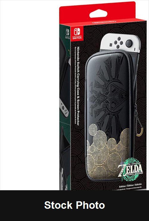 Zelda Tears of the Kingdom Carrying Case - Nintendo Switch